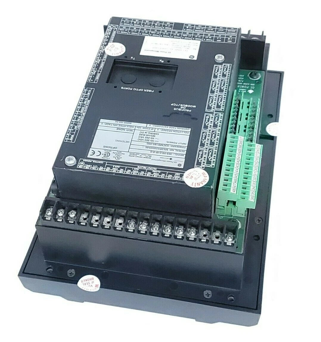General Electric 369-HI-0-M-0-0 369 Motor Management Protective Relay with Wide-Range Power Input