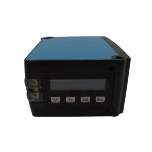 SICK DT50-P2113 Laser Distance Sensor, 20 m Range, PNP and 4–20 mA Output