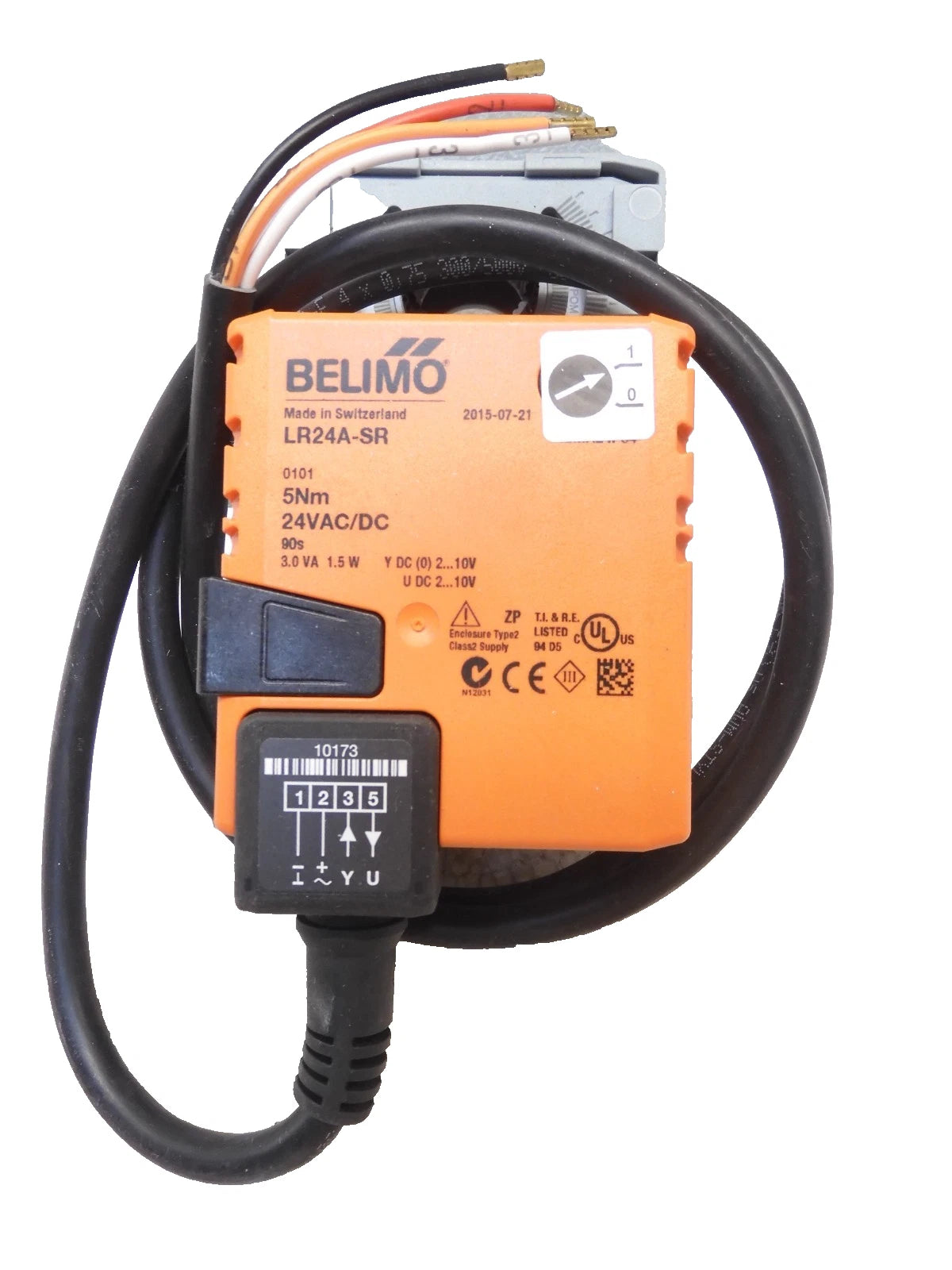 Belimo LR24A-SR Modulating Rotary Valve Actuator | Ships Overnight