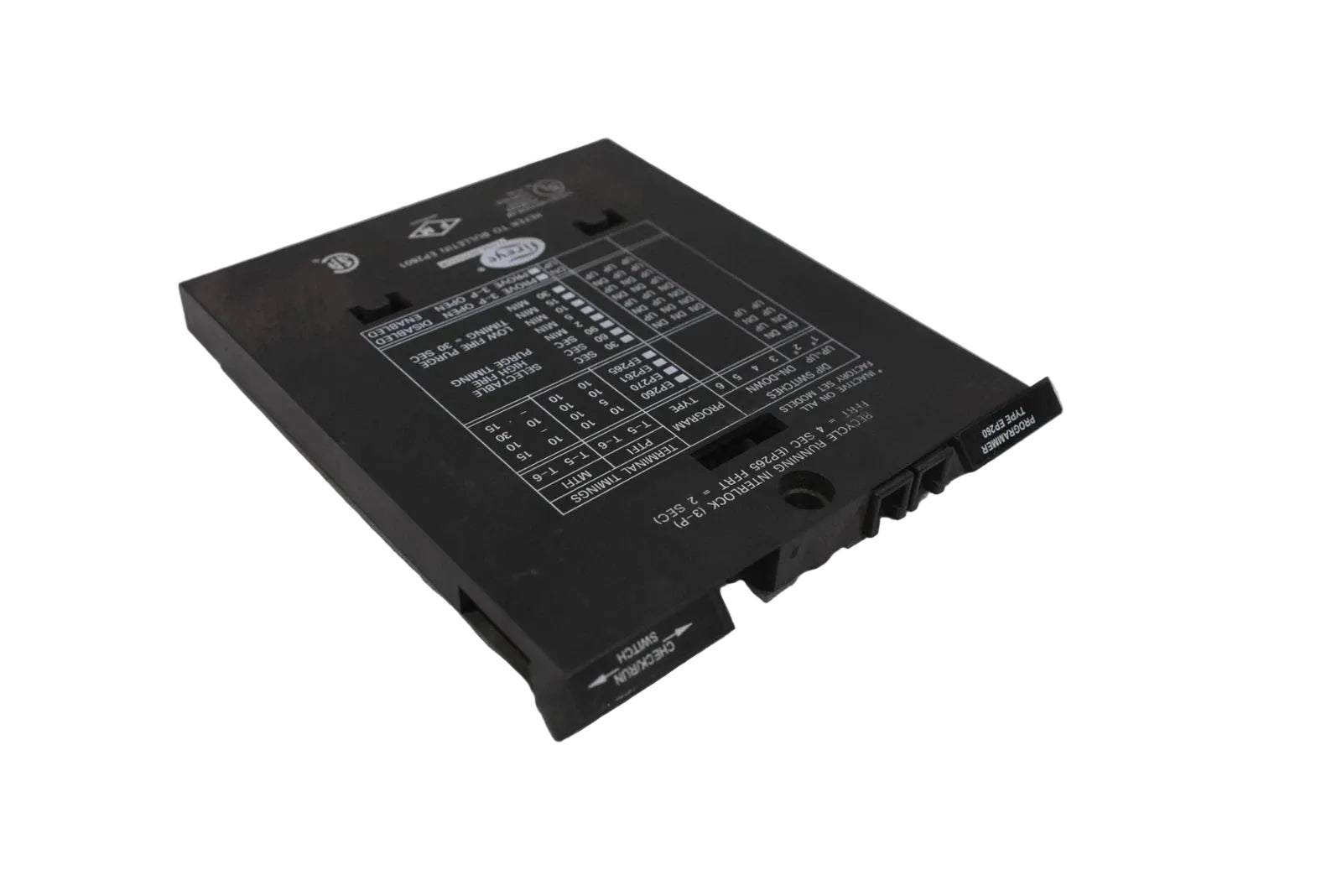 Fireye EP260 Flame-Monitor Programmer Module Adjustable Purge 10/15-Sec TFI Recycle