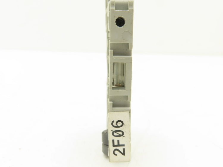 1492-JD3FB | Allen-Bradley two-level screw terminal block with feed-through and hinged fuse circuit