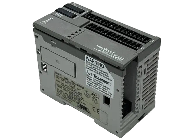 IDEC FC5A-D16RS1 MicroSmart Pentra 16-I/O 24VDC Slim PLC CPU Module