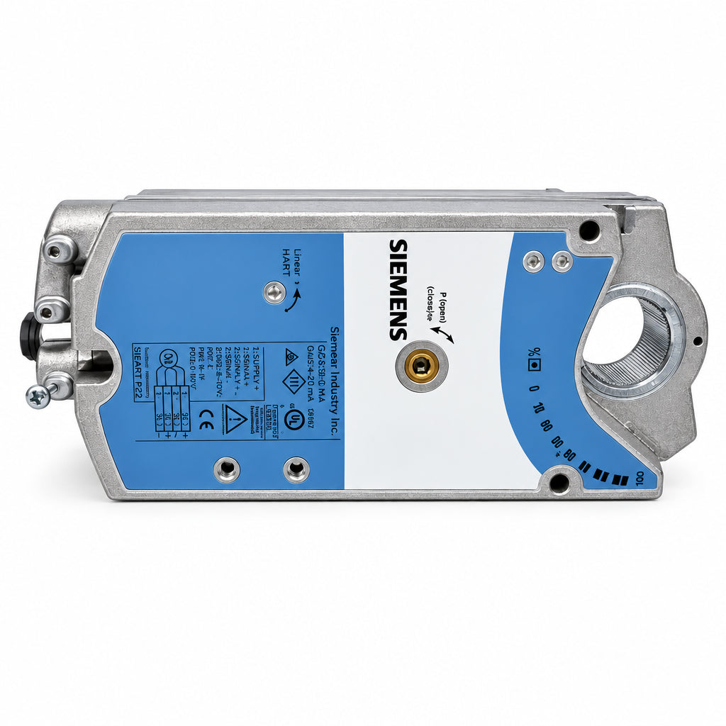 Siemens GCA151.1U Proportional Spring Return Damper Actuator 160 in-lb 24V AC/DC