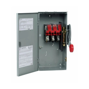 Eaton DH362URK 60A 600V 3-Pole Heavy Duty Non-Fusible Safety Switch NEMA 3R