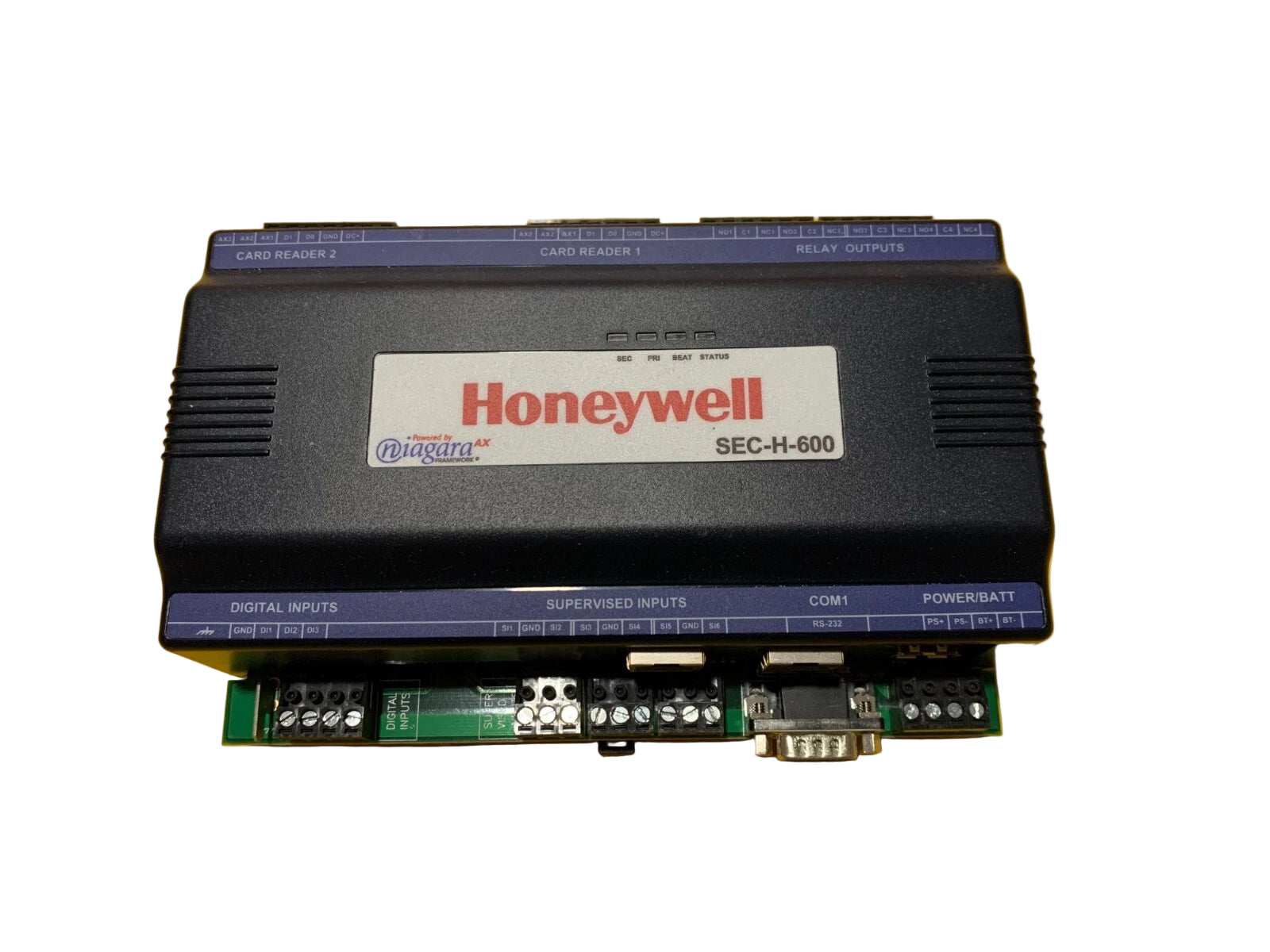 SEC-H-600 | Honeywell Enhanced Security Controller, 32-Reader Capacity, NiagaraAX-Based PLC Module