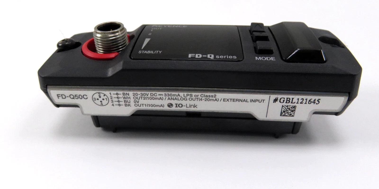Keyence FD-Q50C Clamp-On Flow Sensor 40A 50A Ultrasonic Liquid Flow Meter