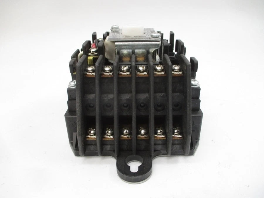 ASCO 91882031 Eight Pole 30 Amp Mechanically Held Lighting Contactor with 120 Volt AC Coil