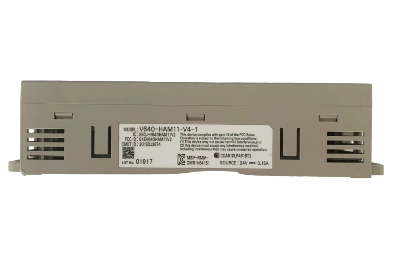 V640-HAM11-V4-1 | Omron RFID Amplifier Unit for V640 Series