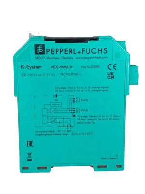 Pepperl+Fuchs KFD2-HMM-16 16-Channel HART Multiplexer Master Module