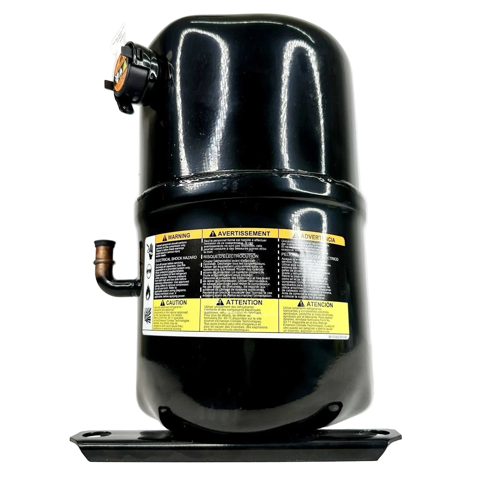 Copeland CR35K6E-PFV-875 3 Ton Reciprocating Compressor 208-230V 1PH 35,000 BTU R22 R407C HVAC