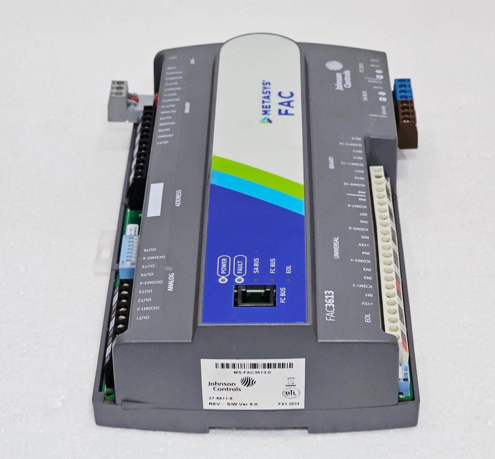 Johnson Controls MS-FAC3613-0 26-Point Field Application Controller