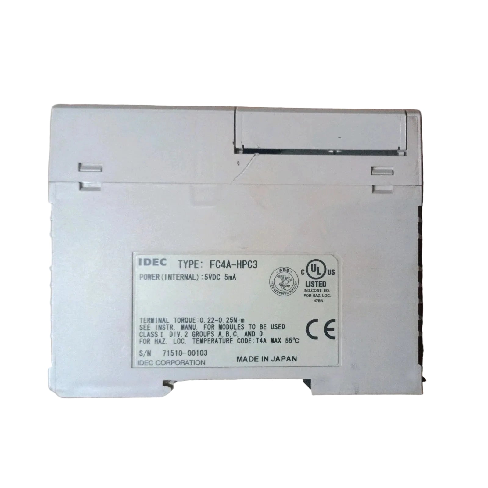 FC4A-HPC3 | IDEC Communications Module