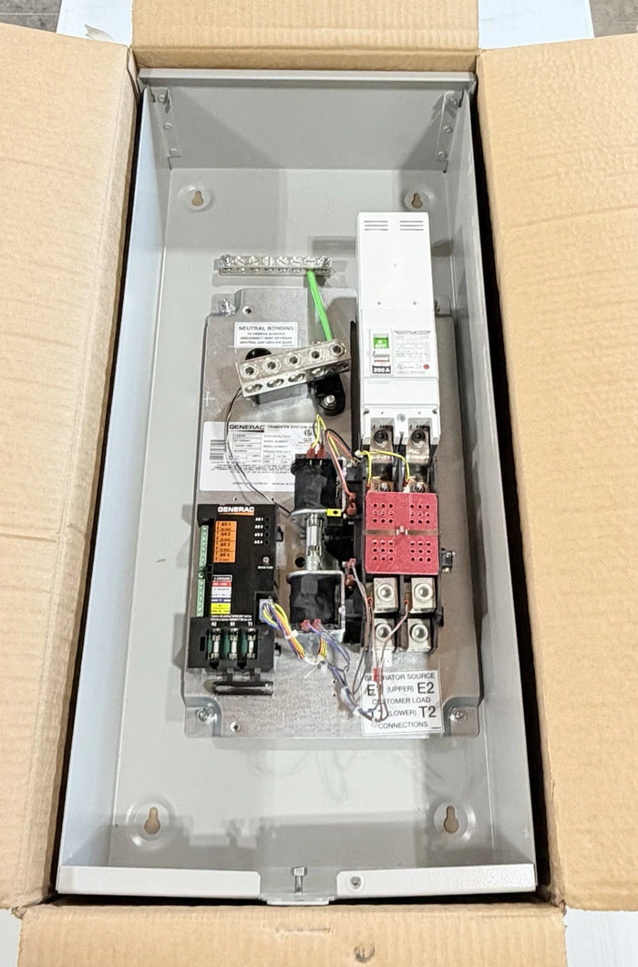 Generac 10000011659 200A 240V Automatic Transfer Switch for Standby Generator Systems