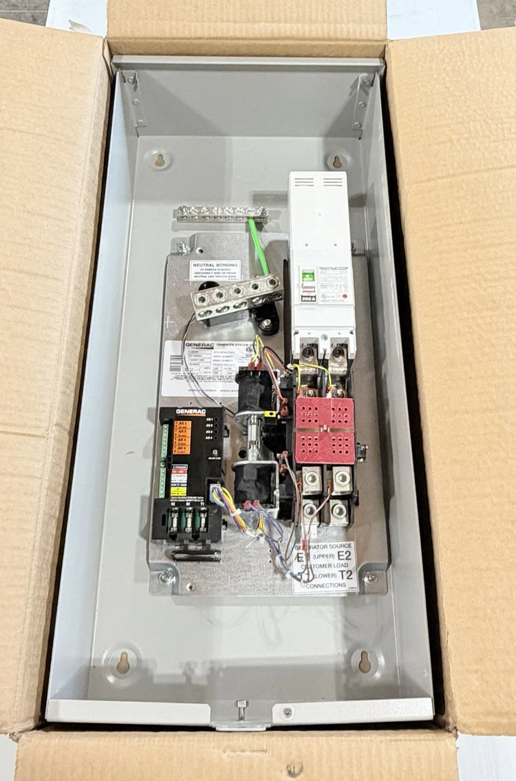Generac 10000011659 200A 240V Automatic Transfer Switch for Standby Generator Systems