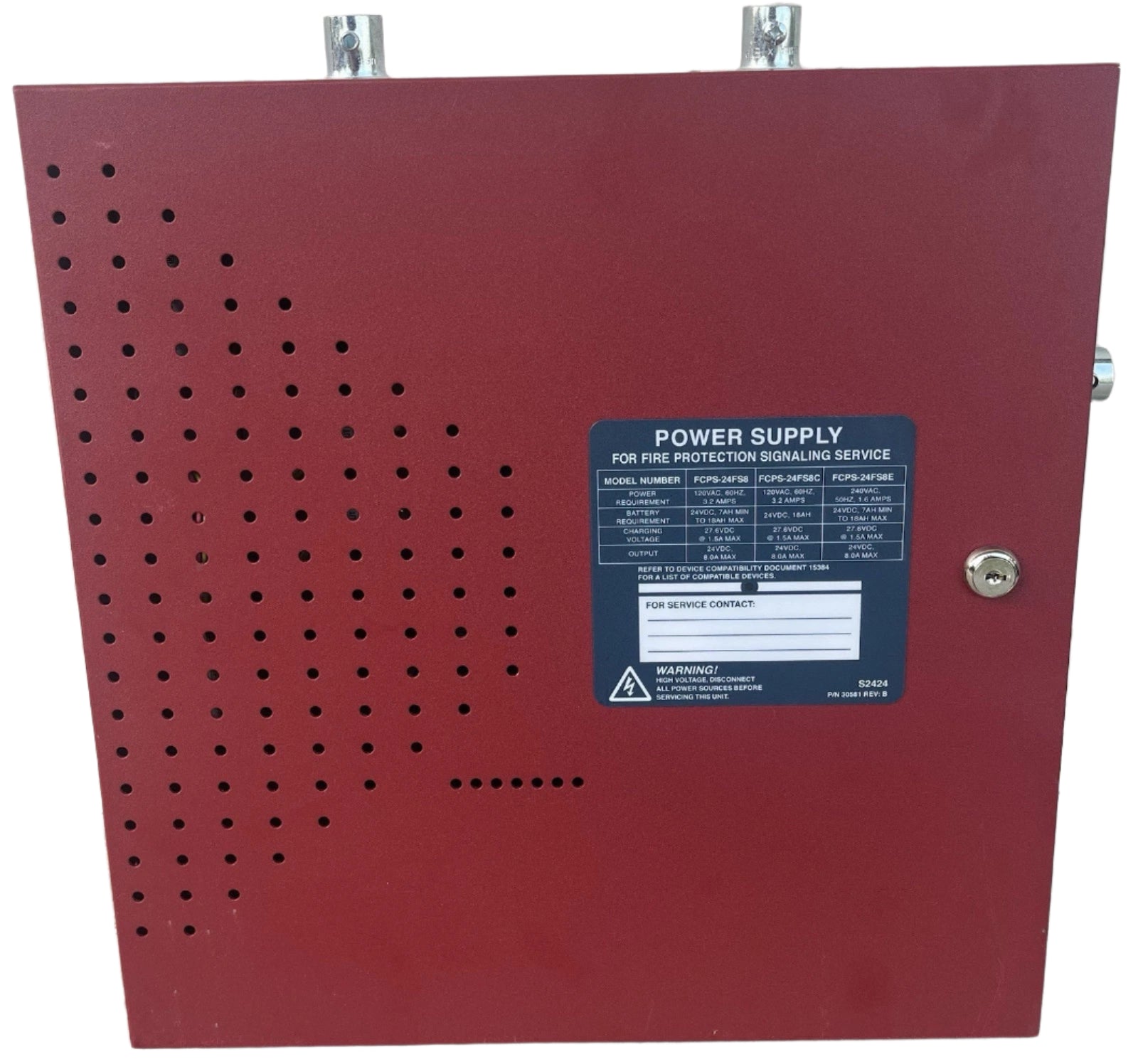 FCPS-24FS8 | Honeywell Remote Charger Power Supply 120VAC