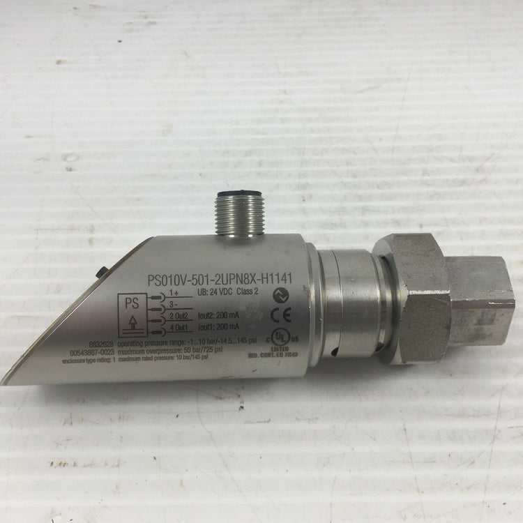 PS010V-501-2UPN8X-H1141 | Turck Industrial Pressure Sensor with Analog Output