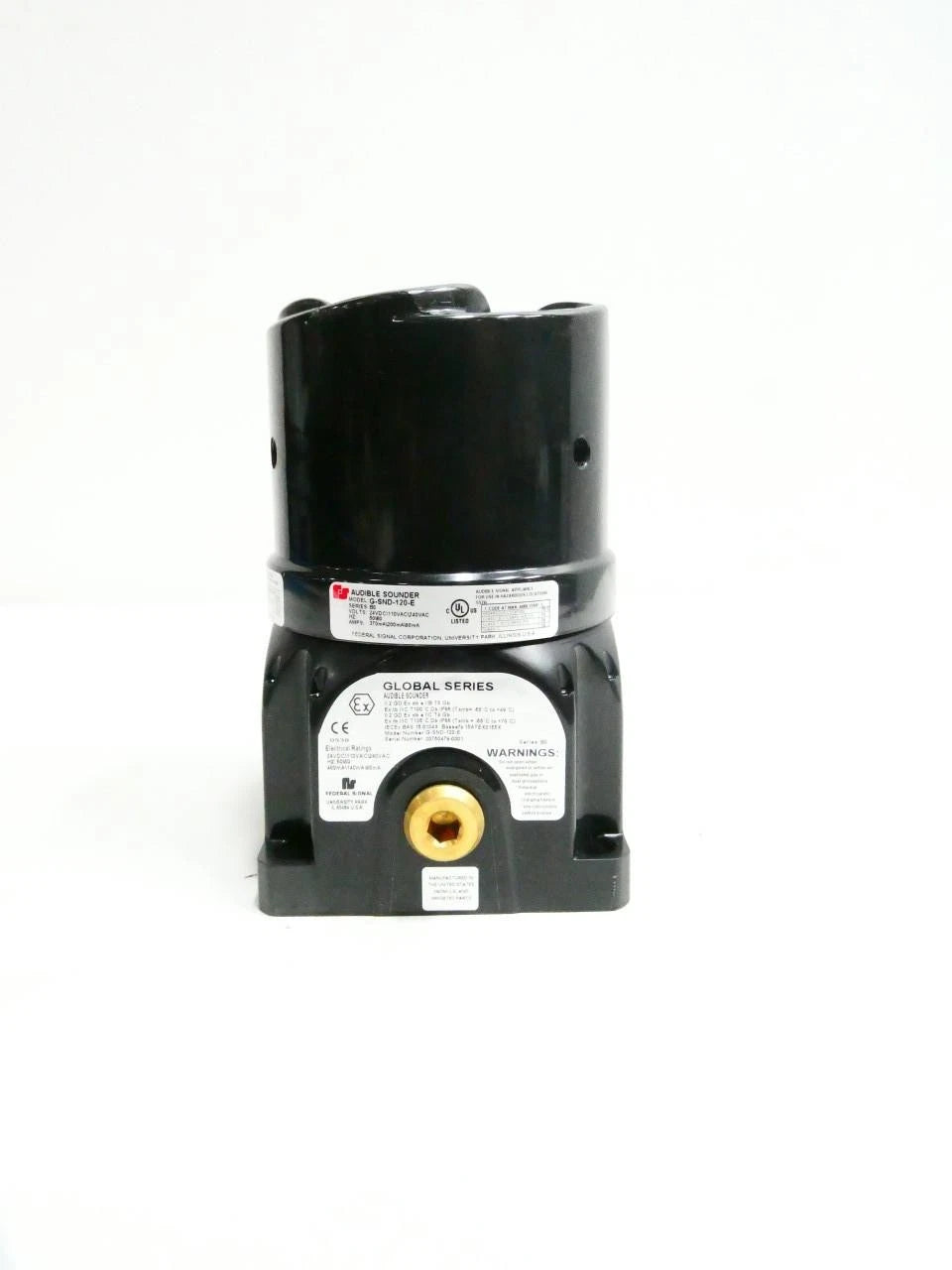 G-SND-120-E | Federal Signal 120 VAC Global Series Electronic Sounder