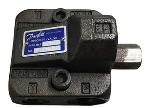 Danfoss 152B0019 OLSA 80 Static Load-Sensing Hydraulic Steering Priority Valve, 4 Bar, UNF Ports