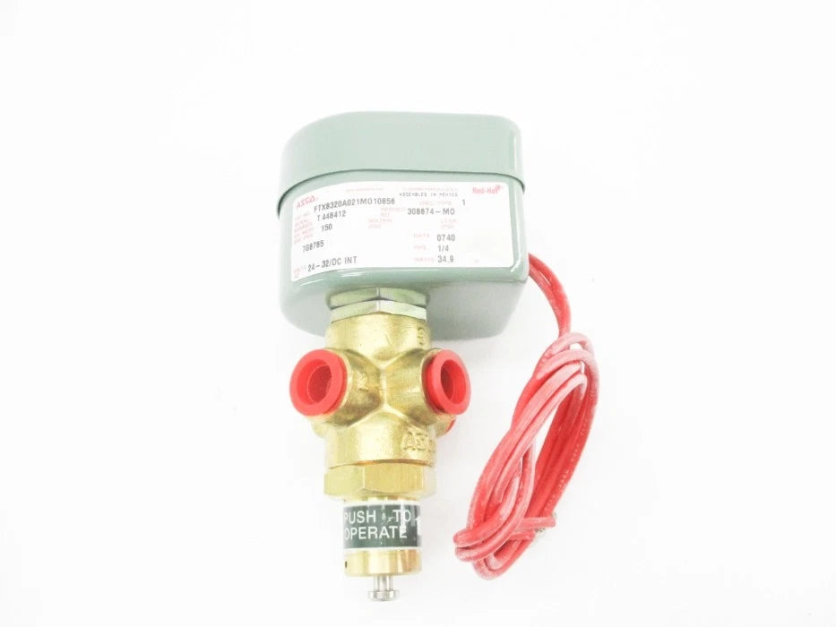 ASCO FTX8320A021M010856 Three-Way Direct Current Industrial Solenoid Valve for Pneumatic Control