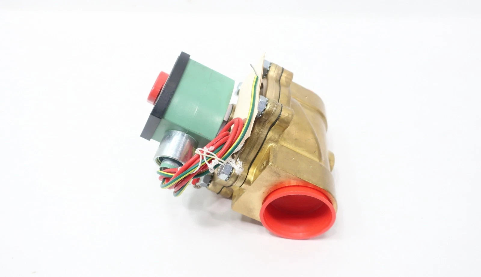 ASCO 8210G056 Pilot-Operated Two-Way Normally Closed Brass Solenoid Valve One and One-Half Inch