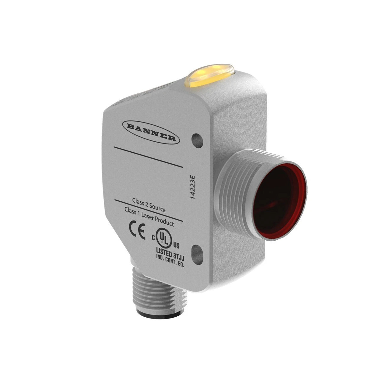 Banner Engineering Q4XTILAF500-Q8 500 mm Laser Photoelectric Sensor