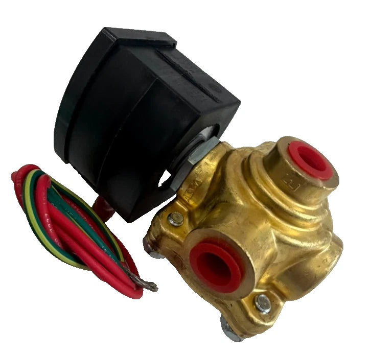 ASCO EF8342G001 1/4" 4-Way Direct-Acting Solenoid Valve