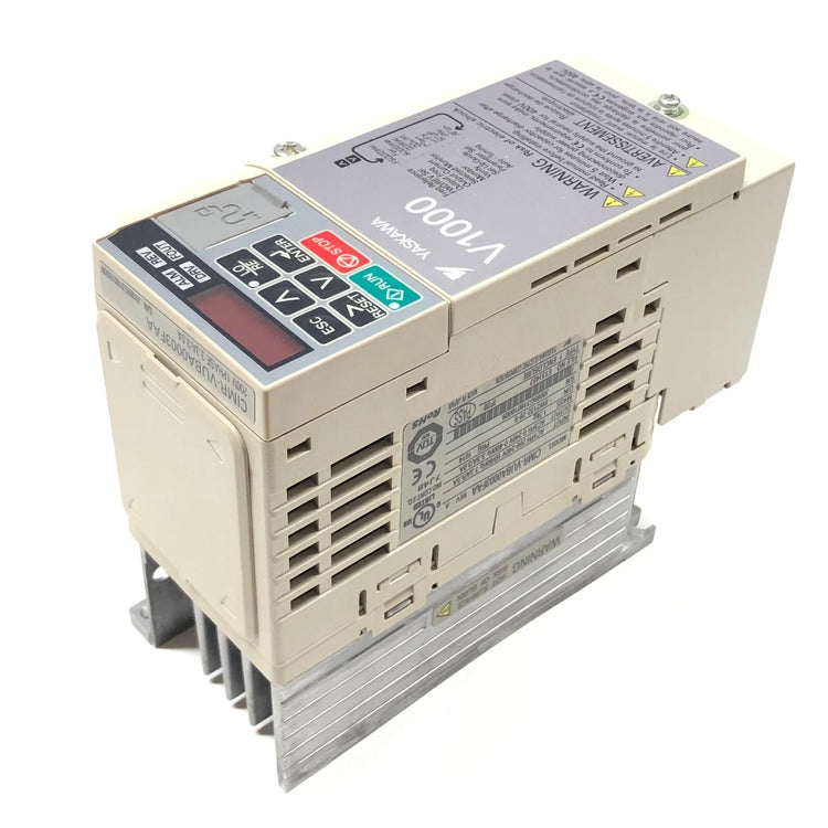 CIMR-VUBA0003FAA | Yaskawa Electric 0.5 HP 240V V1000 AC Drive, 1-Phase, Open Loop Vector Control
