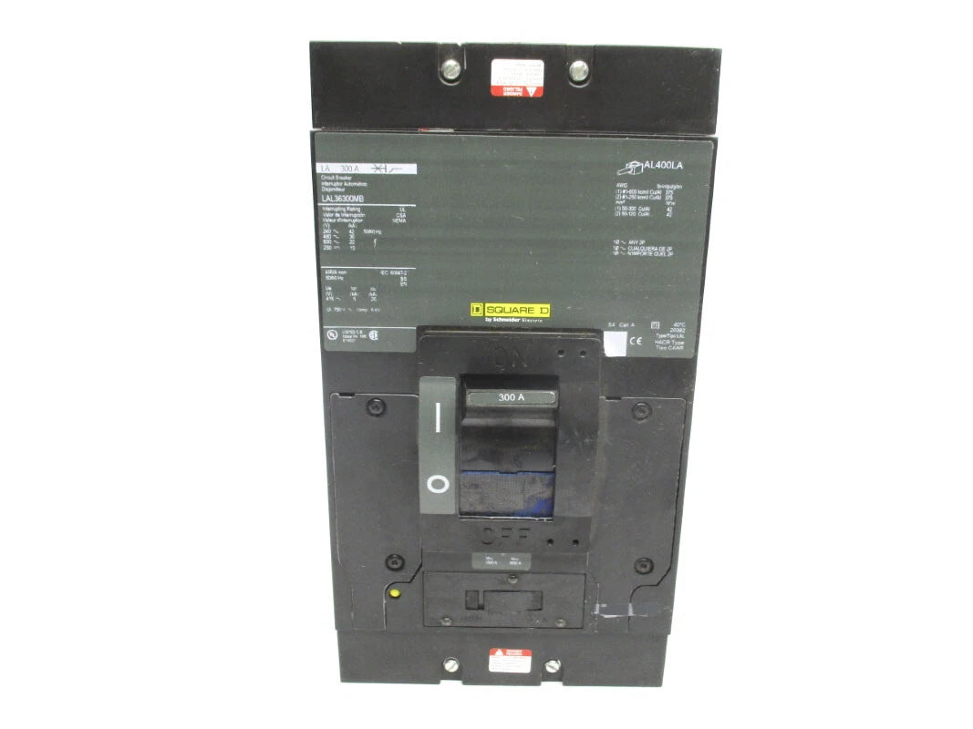 LAL36300MB | Schneider Electric 300A LA-Frame 600VAC Molded Case Circuit Breaker