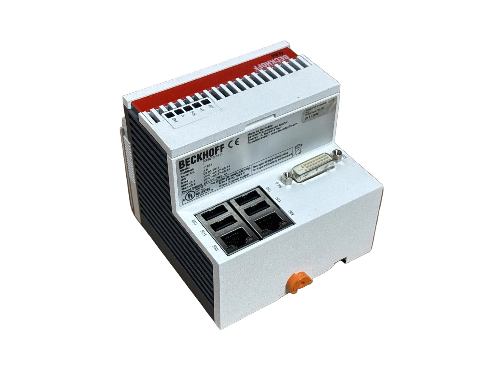CX5010-0111 | Beckhoff Embedded PC with Intel Atom Z510