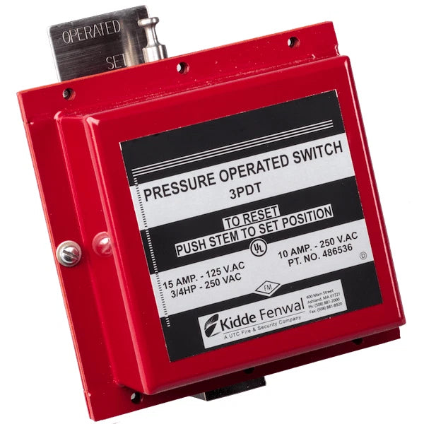 Kidde 81-486536-000 Pressure Operated Fire Suppression Switch