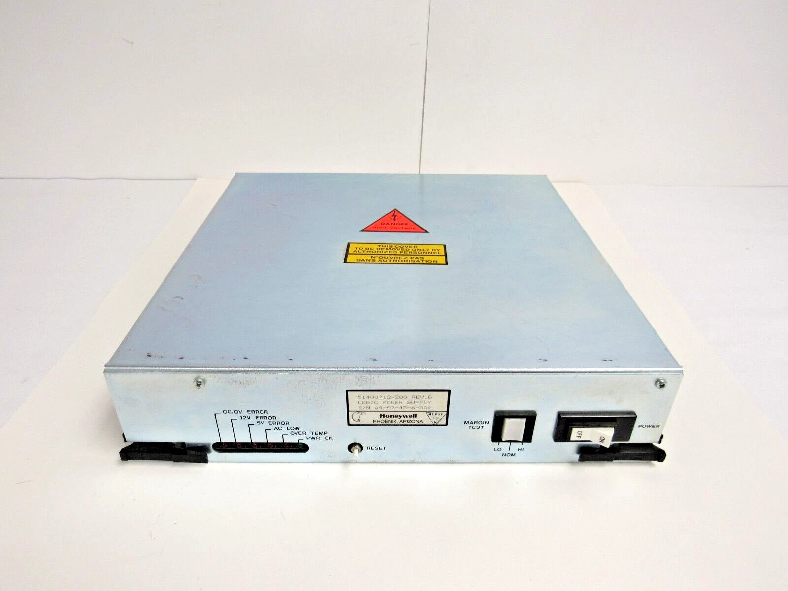Honeywell 51400712-200 TDC3000 10-Slot LCN Power Supply for Distributed Control Systems