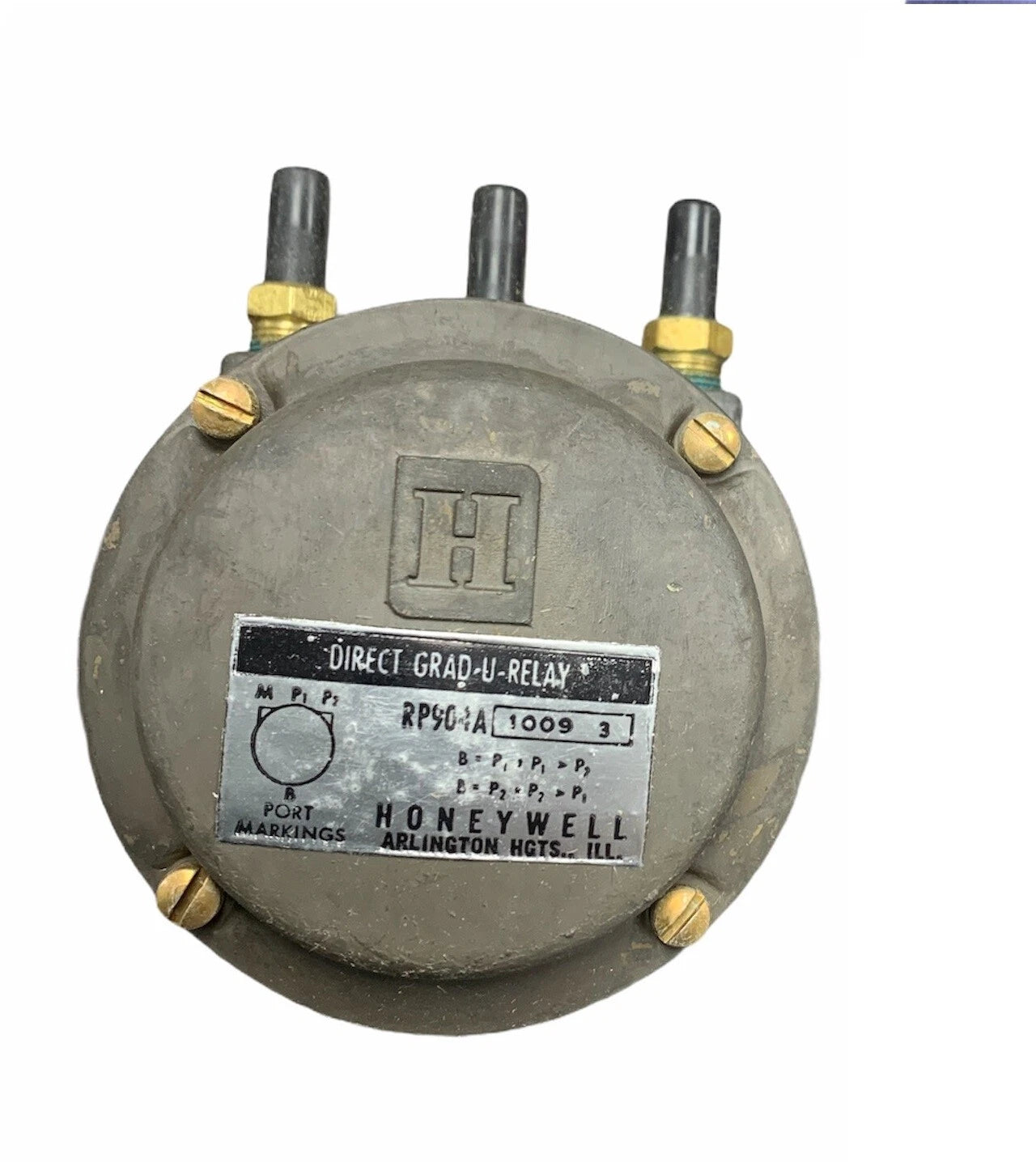 RP904A-1009-3 | Honeywell Direct Grad-U Pneumatic Relay Control Device