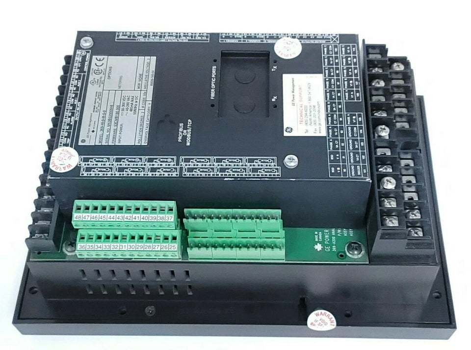 General Electric 369-HI-0-M-0-0 369 Motor Management Protective Relay with Wide-Range Power Input