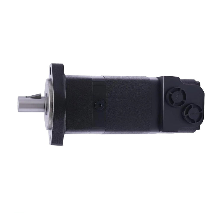 Danfoss 151F2323 OMS 400 Orbital Hydraulic Motor with Cylindrical Shaft and Two-Bolt Mounting Flange