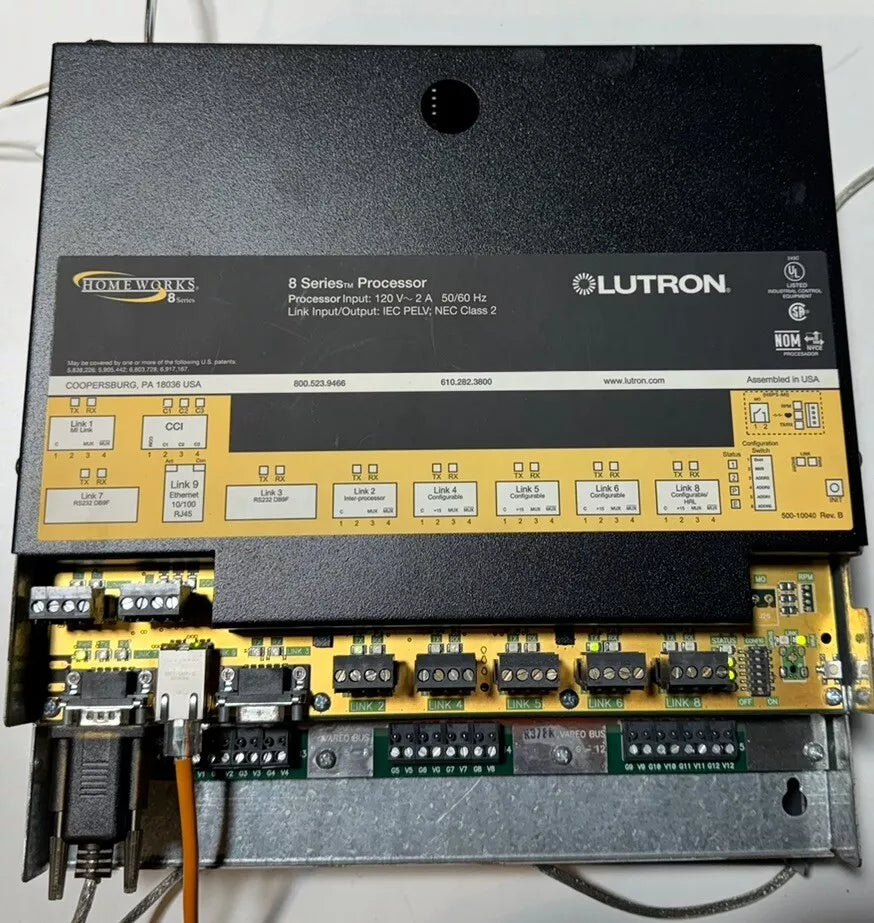 H8P5-D48-120 | Lutron HomeWorks Illumination Processor – advanced lighting control processor for HomeWorks QS systems
