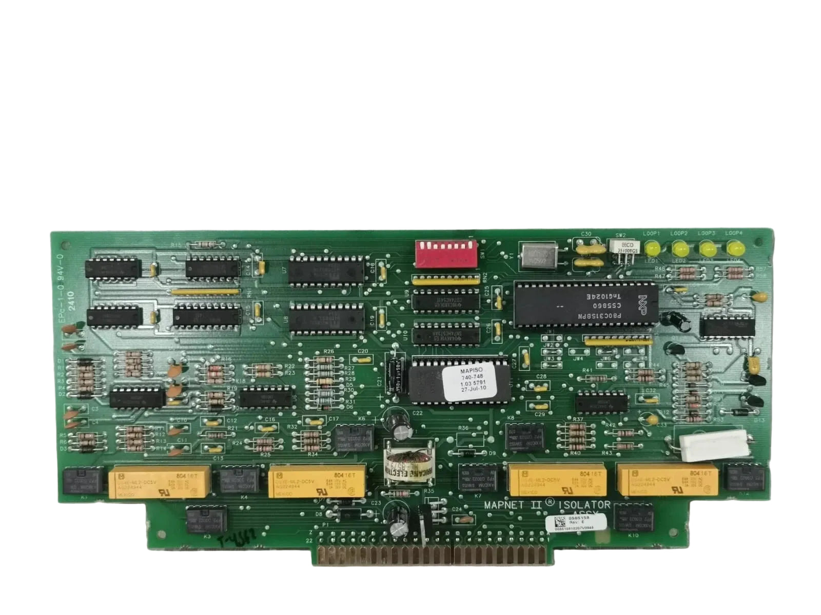 Simplex 565-158 4100 MAPNET II Quad Isolator Board