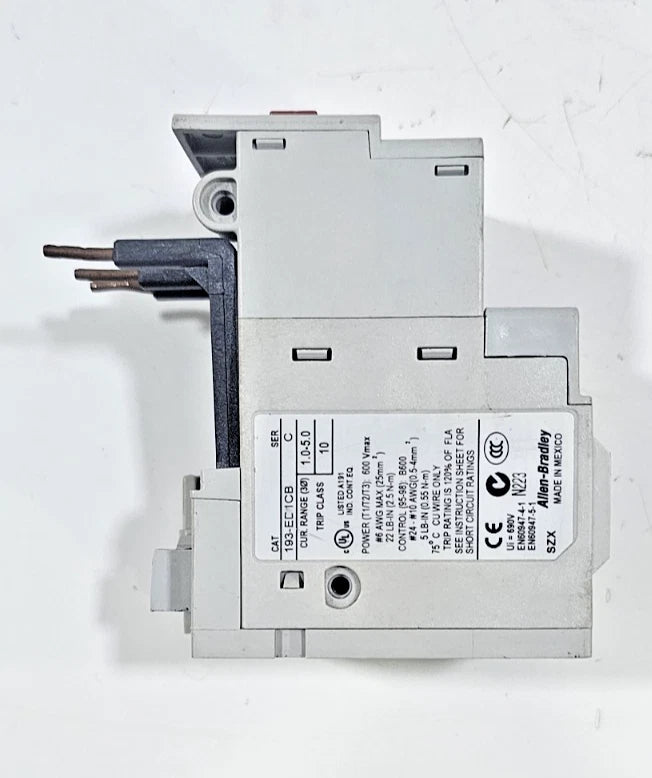 193-ED1CB | Allen-Bradley DIN Rail/Panel Adapter for 193-EC Motor Protection Relays