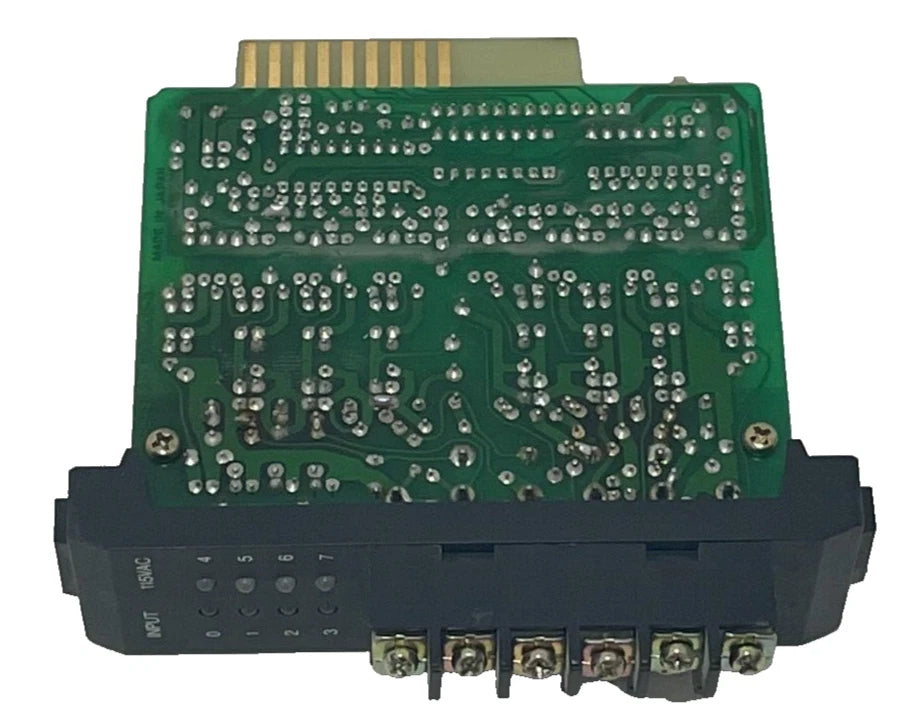 GE Fanuc IC610MDL125A Series One 8-Point 115VAC PLC Input Module