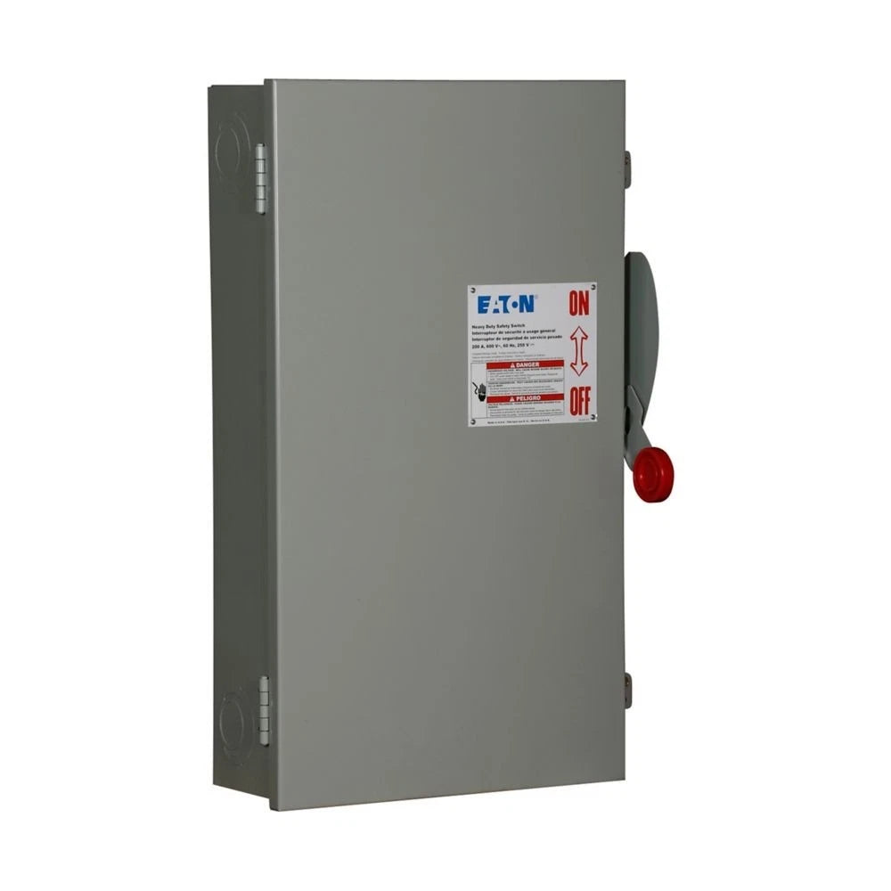 DH364FGK | Eaton Heavy-Duty Fusible Safety Switch 200A 600V for Industrial Power Systems