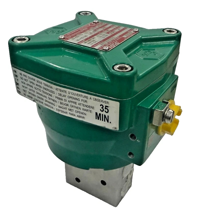 ASCO NFET8327B302 Series 8327 Stainless Steel Three-Way Direct-Operated Solenoid Valve for Industrial Process Control