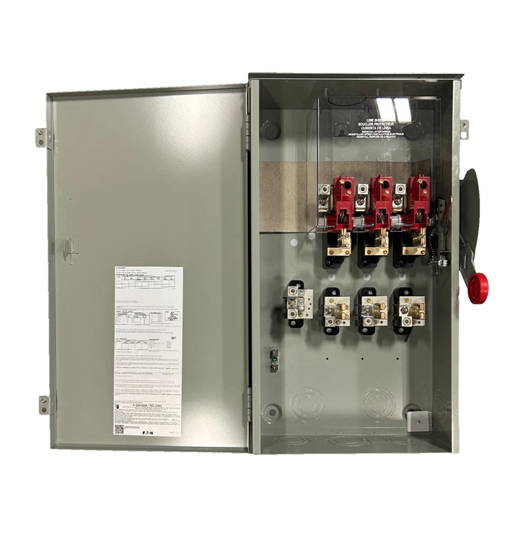 DH324NRK | Eaton 200A 240V 3-Pole Heavy Duty Fusible Safety Switch NEMA 3R