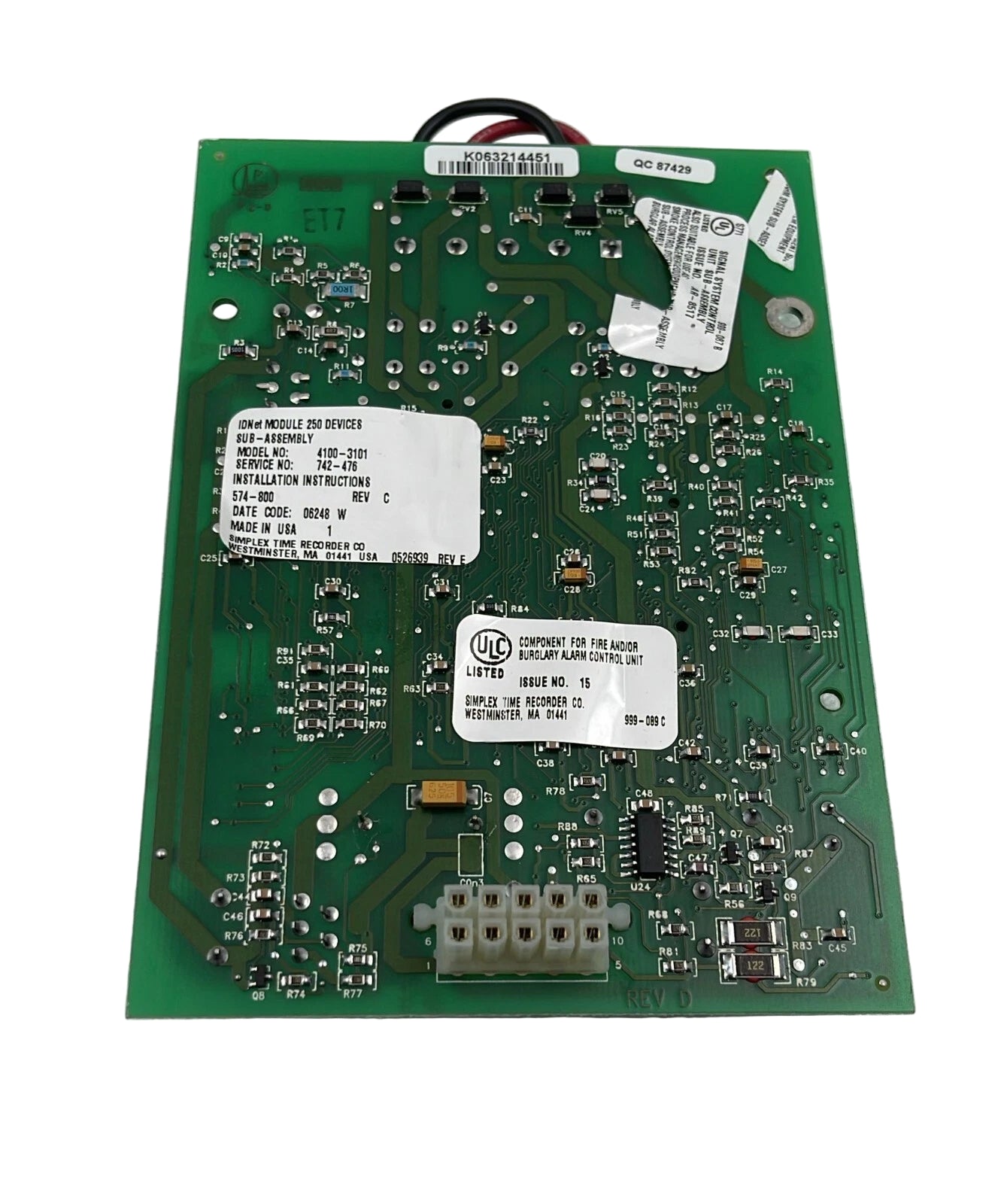 Simplex 4100-3101 IDNet Module Card | Available Now