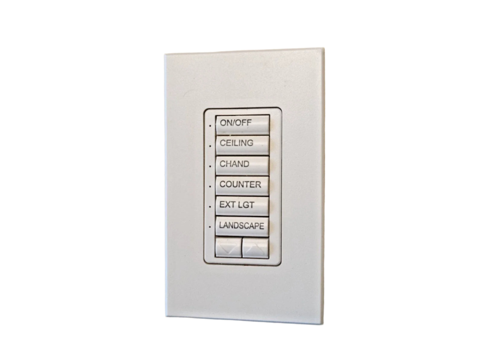 ST-5BRL-NI | Lutron HomeWorks 5-Button Keypad with LED Bar, Black Faceplate
