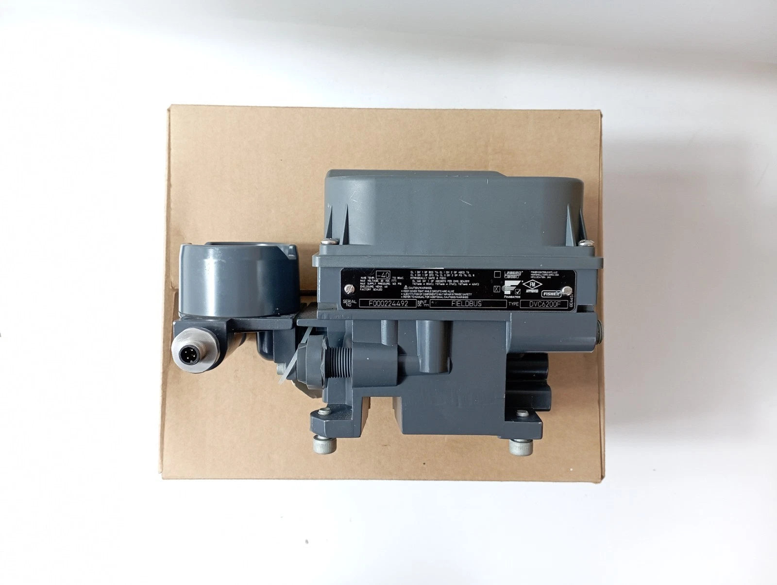 Fisher DVC6200F FIELDVUE FOUNDATION Fieldbus Digital Valve Controller