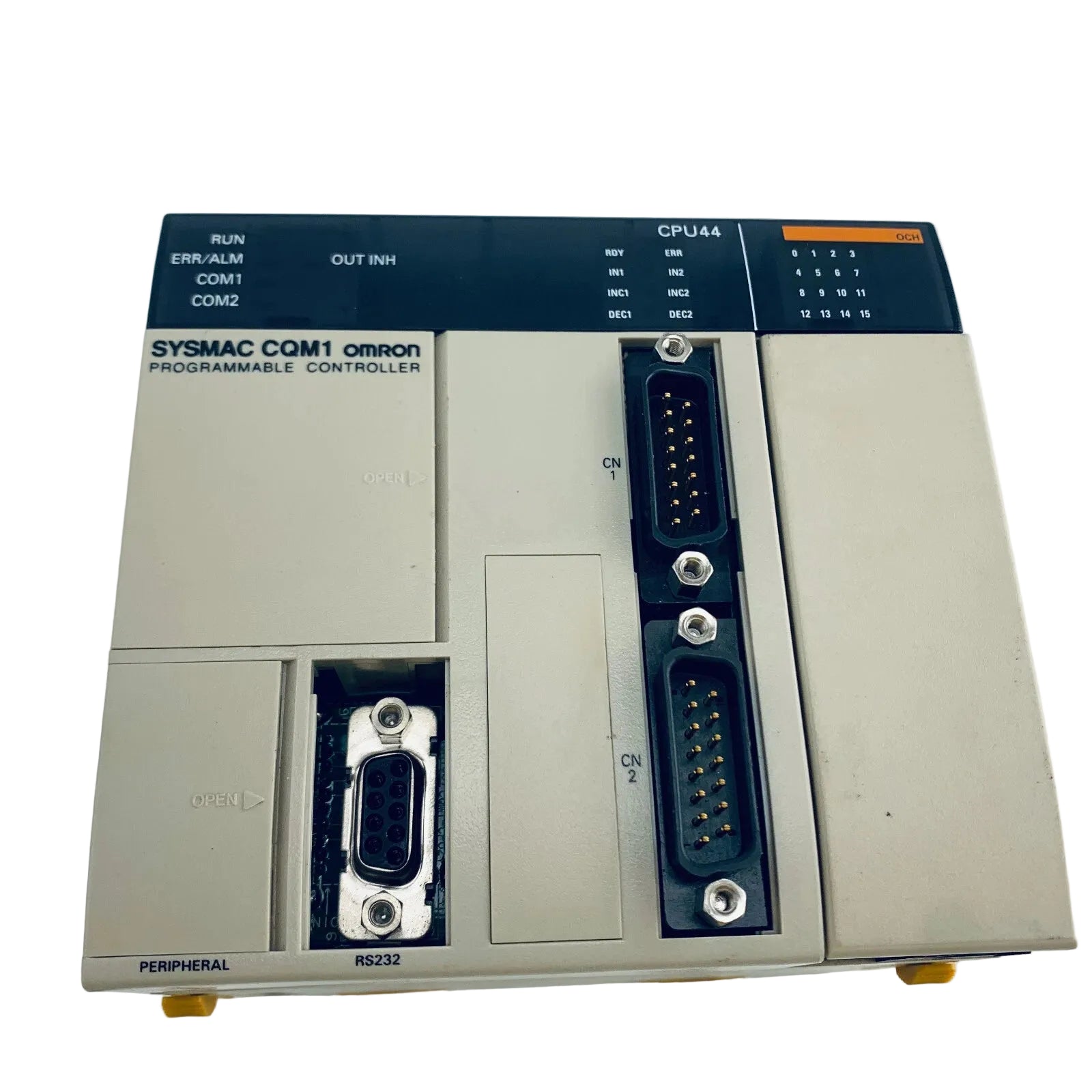 CQM1-CPU44-E | Omron CQM1 PLC CPU Module 24VDC 15.2KB Program
