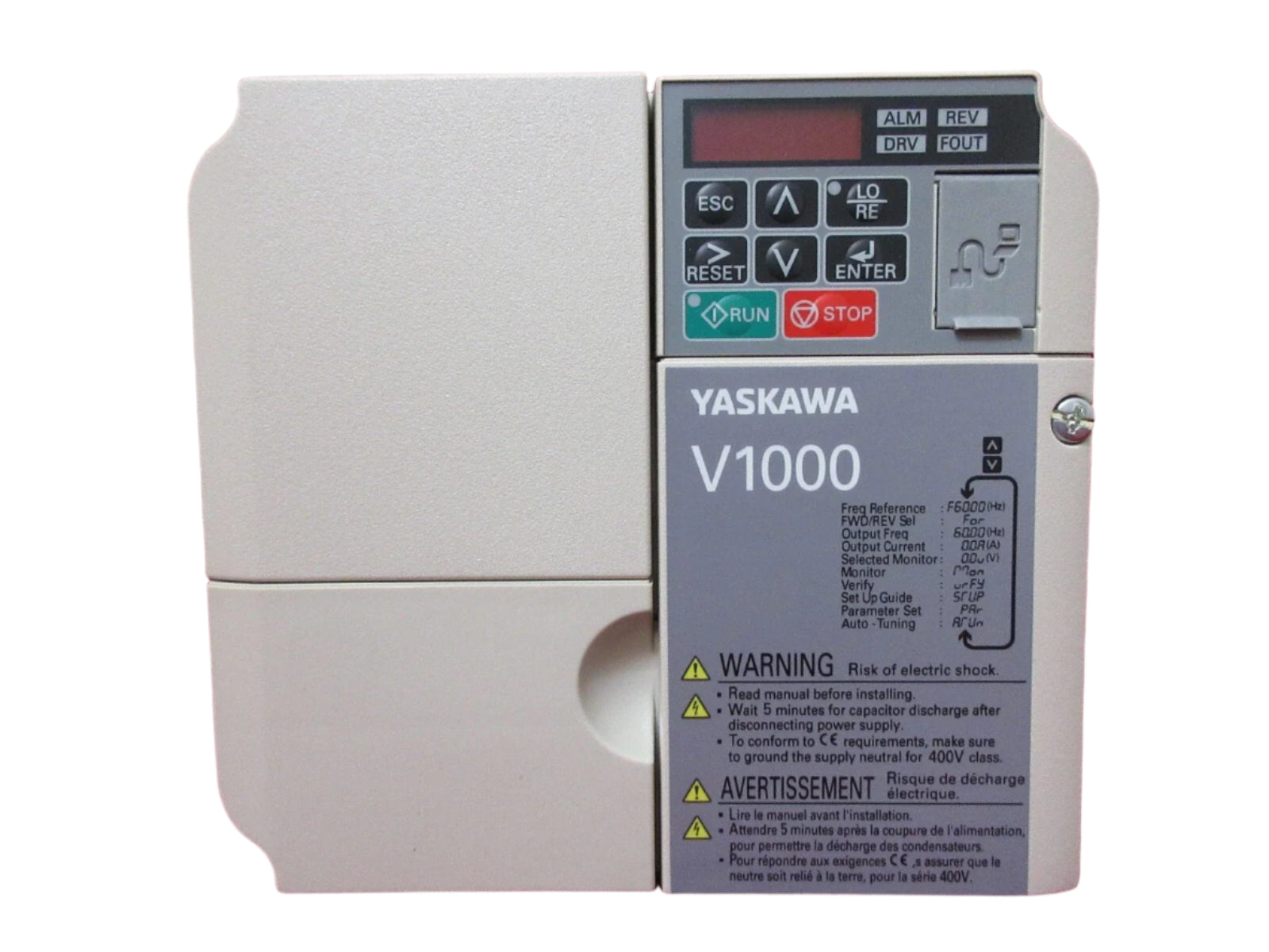 CIMR-VT2A0020BAA | Yaskawa Electric V1000 AC Drive 3.7kW/5.5kW 200–240V, IP20, 3-Phase