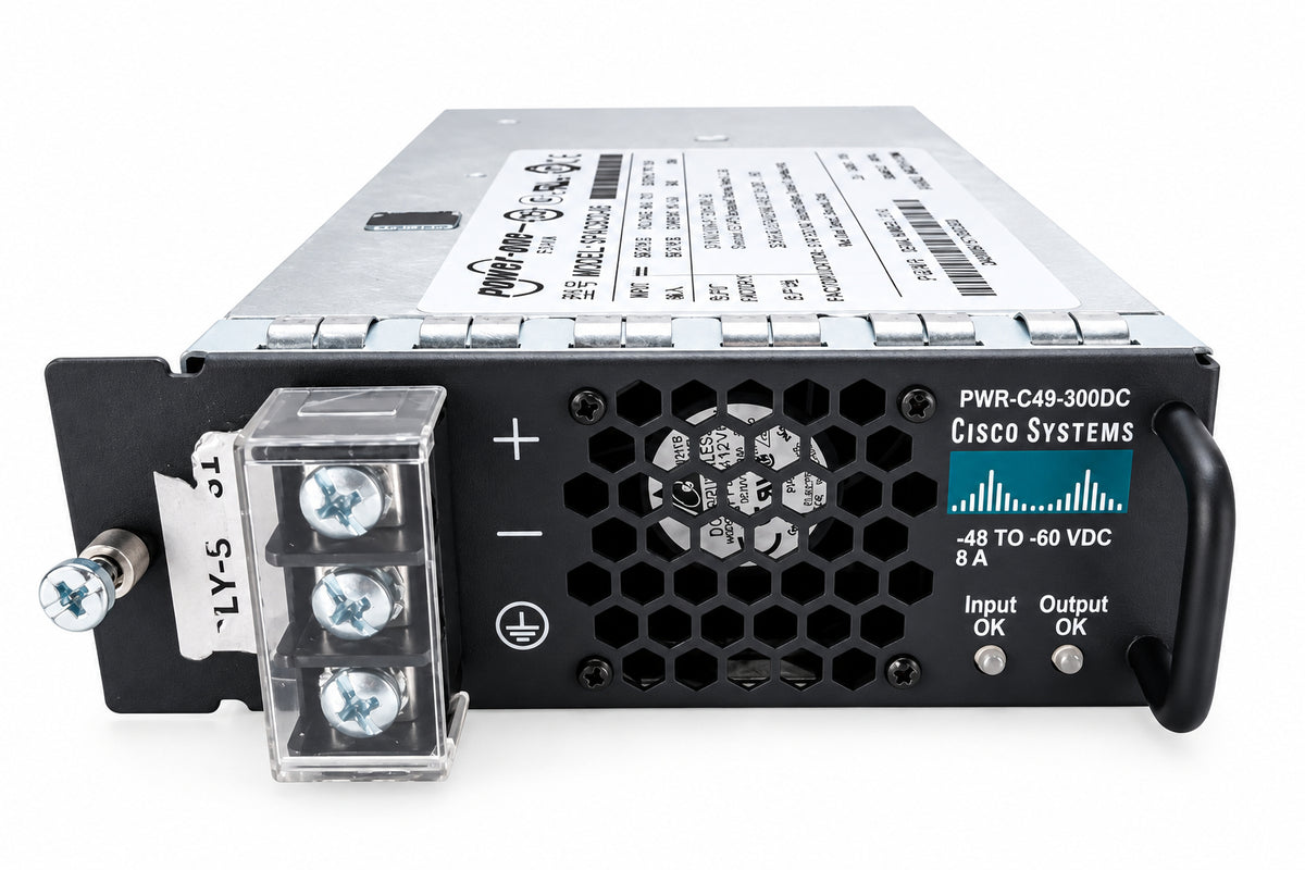 Cisco PWR-C49-300DC 300W DC Power Supply for Catalyst 4900 Series