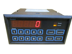 Durant 58821-400 President Series 5-Digit Single Preset Counter