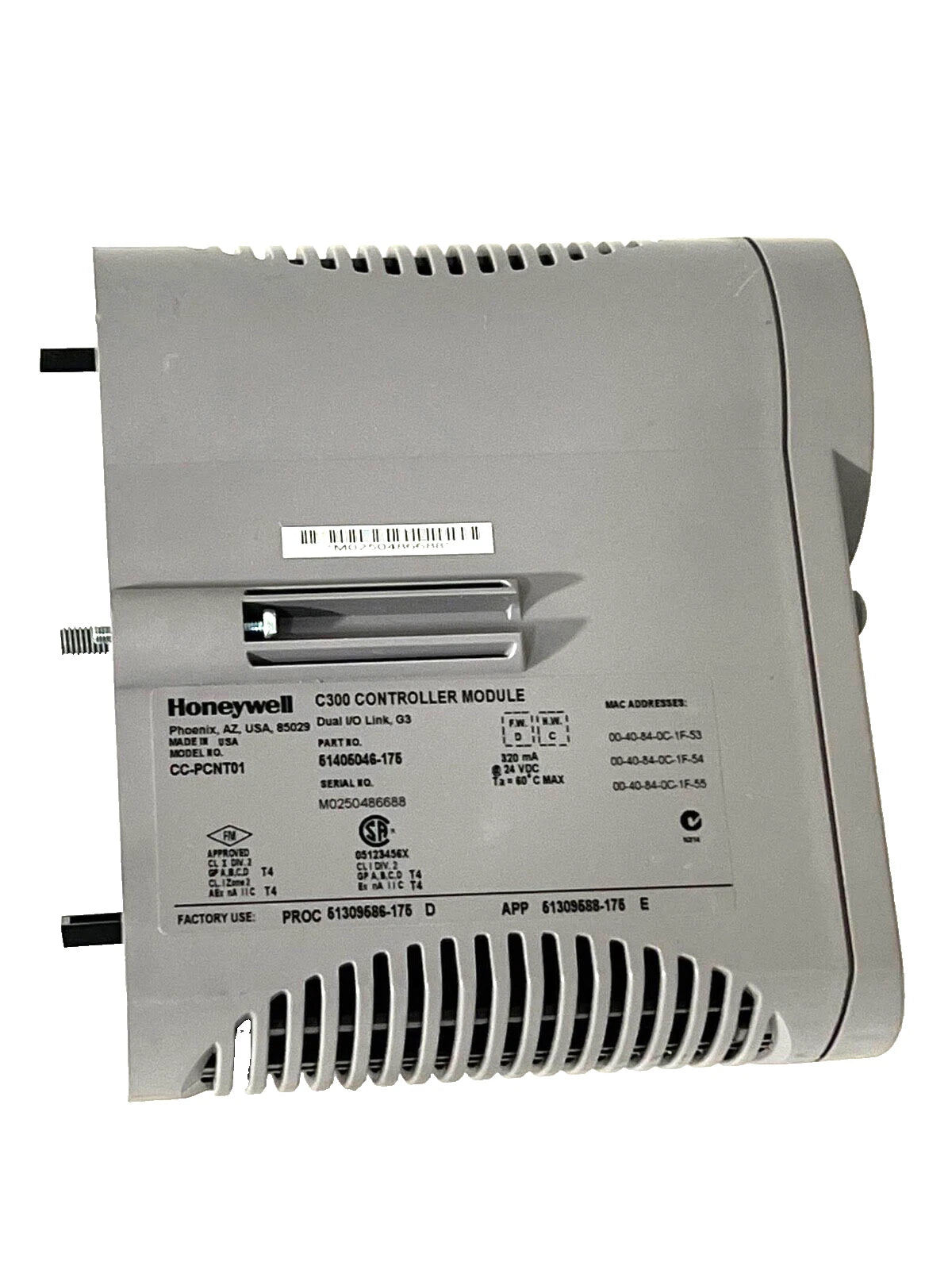 CC-PCNT01-RP | Honeywell EtherCAT Coupler Module for C300 Controller