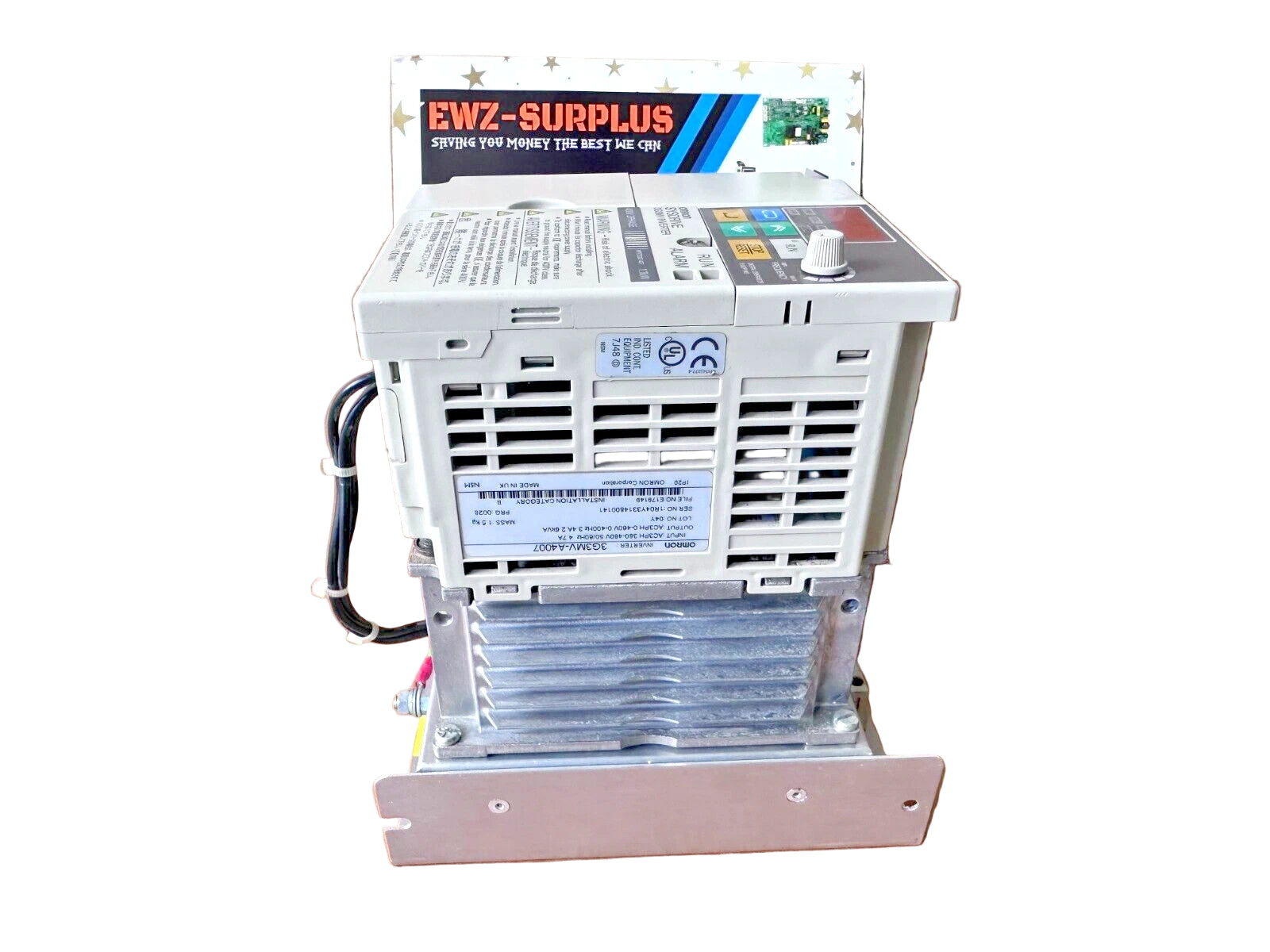 3G3MV-C4007 | Omron Compact Inverter